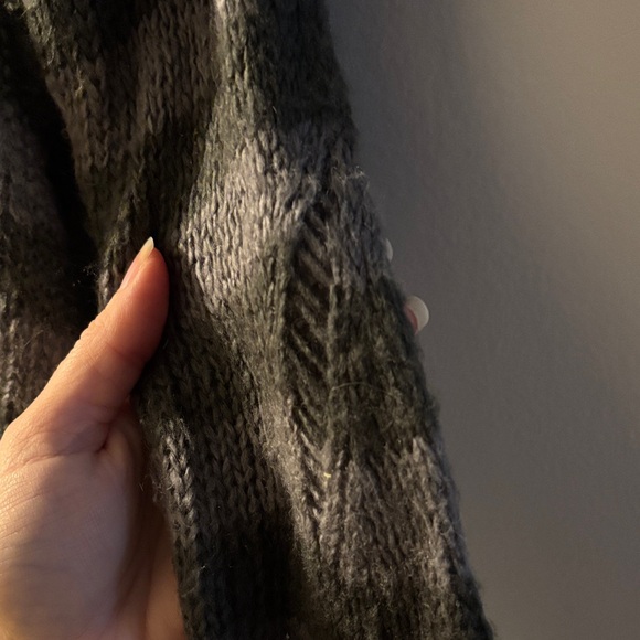 Wooden Ships Charcoal and Black Striped Sweater - Picture 5 of 7